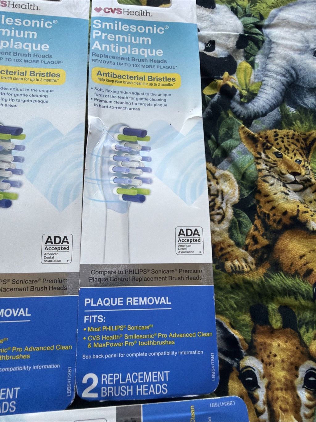 Replacement Toothbrush Heads for Sonic Electric Toothbrush - 10 Pack