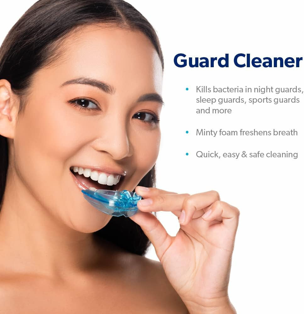 Mouth Guard Cleaner and Freshener Spray - Bacteria & Odor Removal, 1.85 OZ