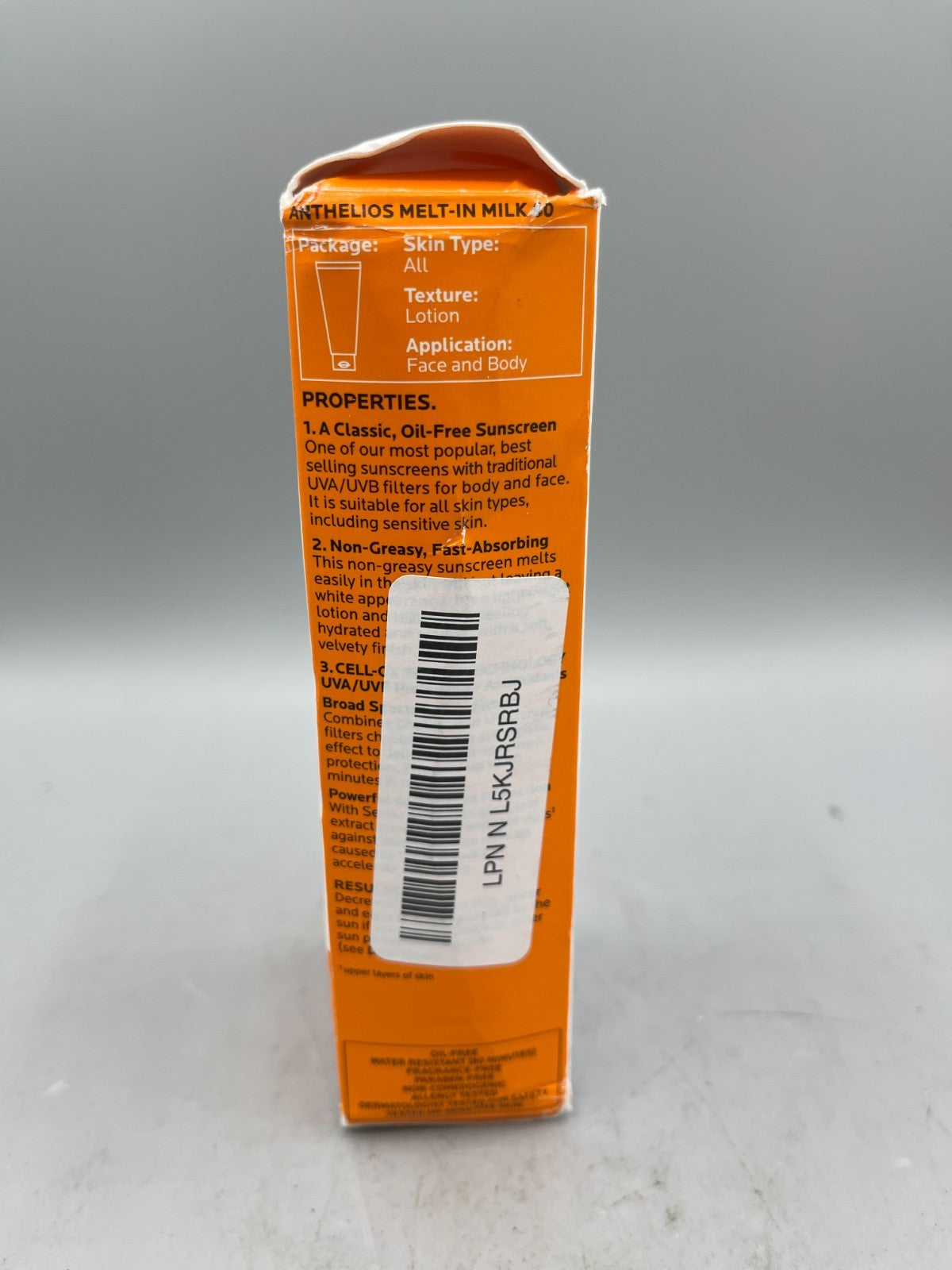 La Roche-Posay Anthelios SPF 60 Sunscreen 1.7 oz - Clear Skin Formula
