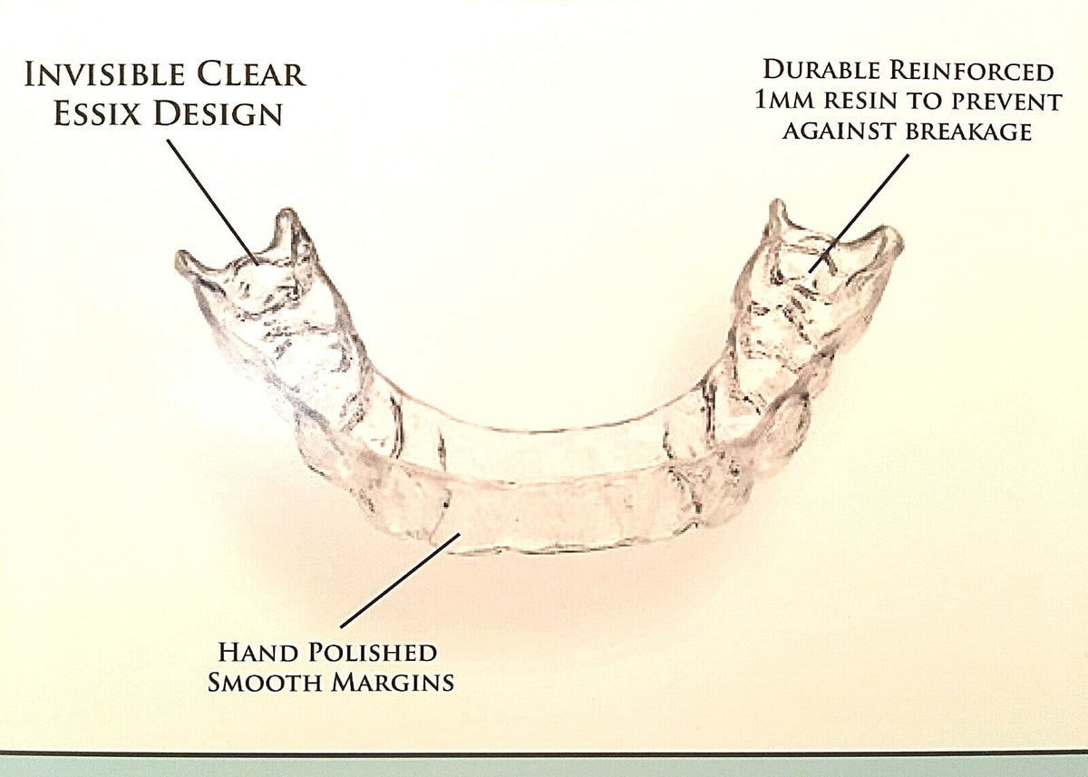 Custom Fit Dental Retainer Set - Upper and Lower Made in USA