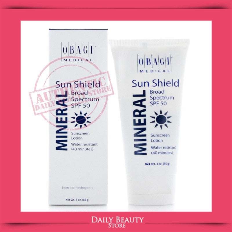 Broad Spectrum SPF 50 Mineral Sunscreen - Water-Resistant, Oil-Free, 85g