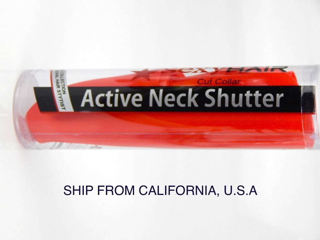 Hairdressing Cutting Collar Neck Shutter - Red Professional Barber Tool