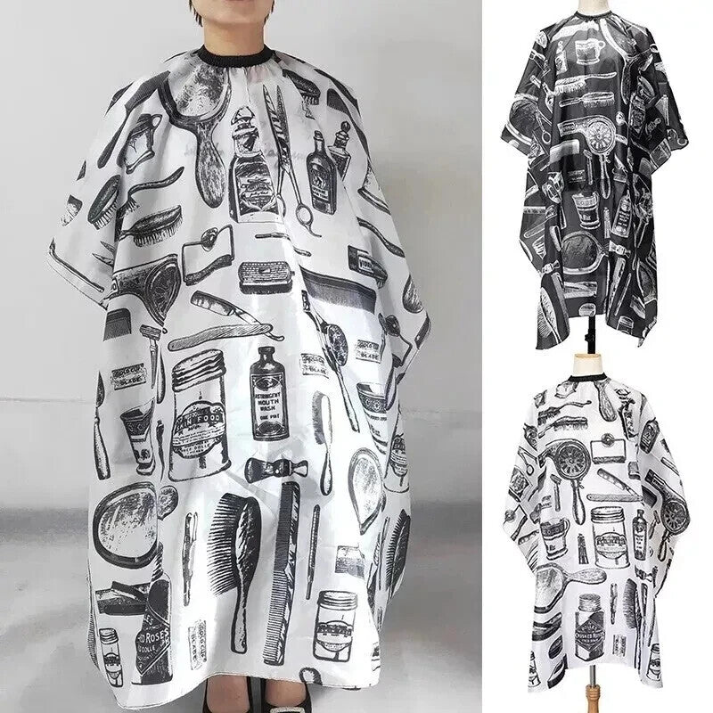 Waterproof Barber Cape for Men & Kids Hair Cutting Salon Cape