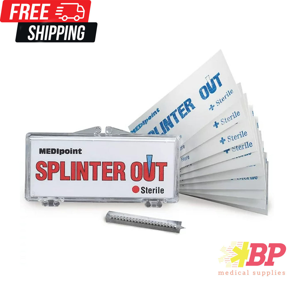 Splinter Out Remover Kit - 20 Sterile Medical Tools for Splinter Removal