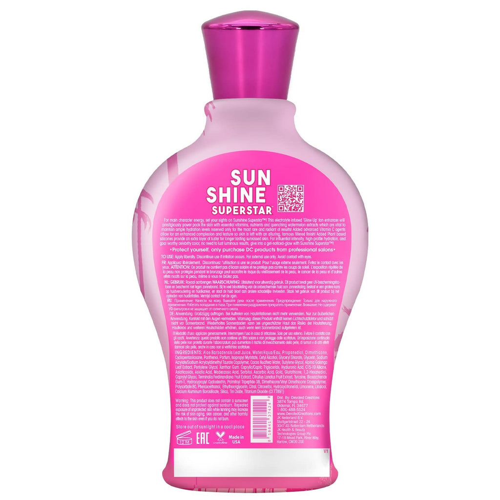 Dark Tan Enhancer Lotion with Hydrating Watermelon Extract - 12.25 oz