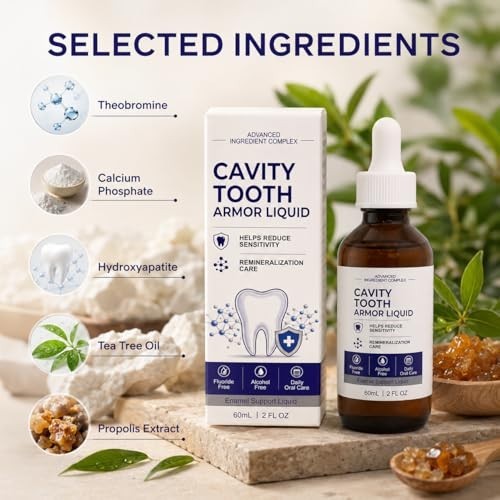 Dental Enamel Repair Liquid 2 Fl Oz - Cavity Prevention & Strengthening