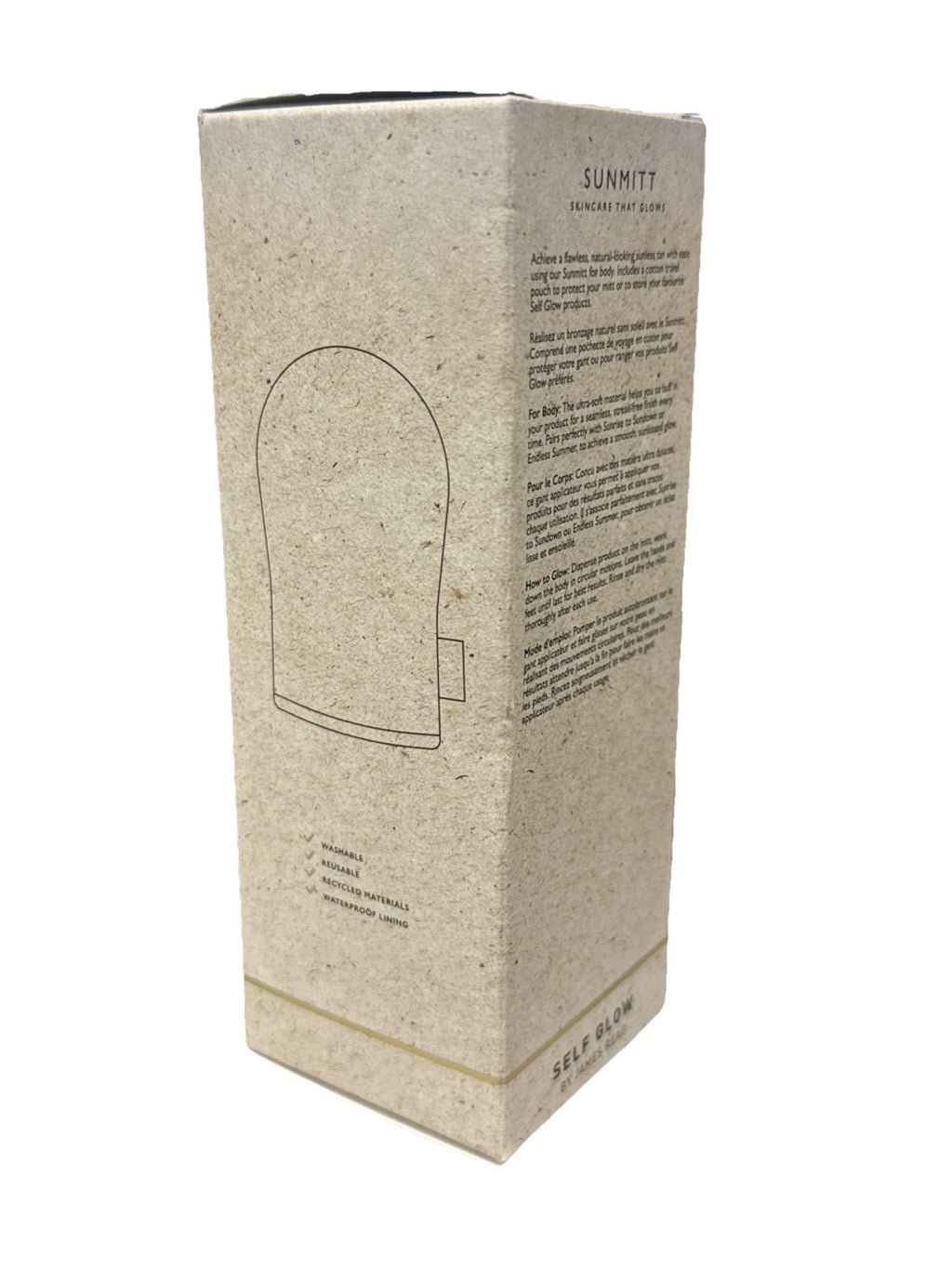 Self Glow Body Glow Mitt - Sunless Tanning Exfoliating Mitt