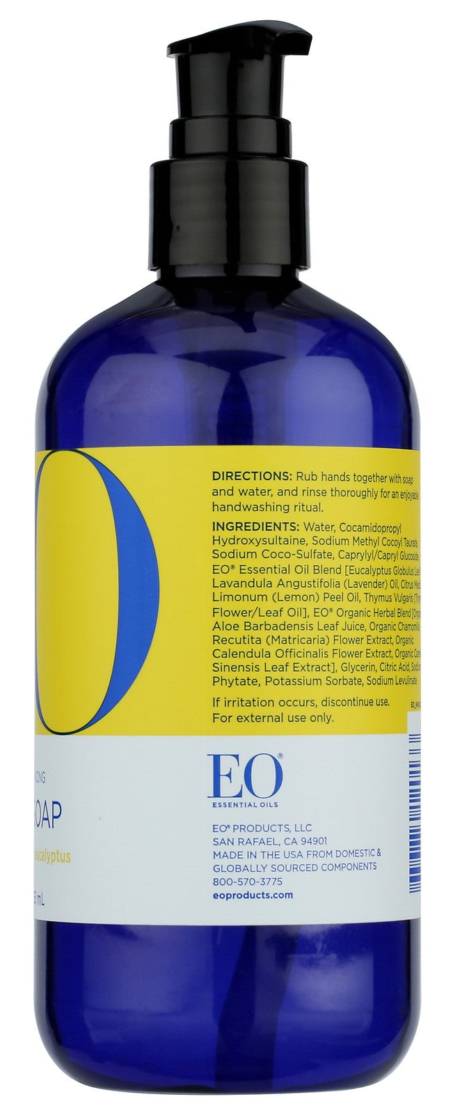 Energizing Lemon Eucalyptus Hand Soap - 12 Oz, Pack of 3