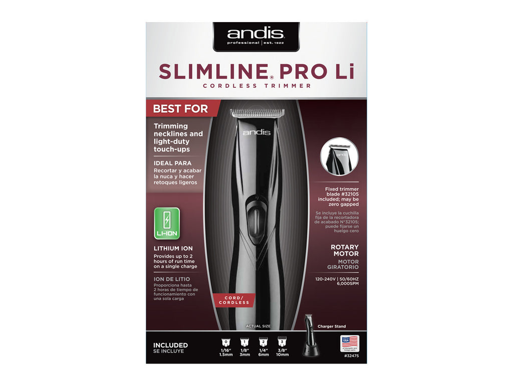 Cordless T-Blade Trimmer for Hair & Beard Grooming - Lightweight, Ergonomic, Includes Attachments