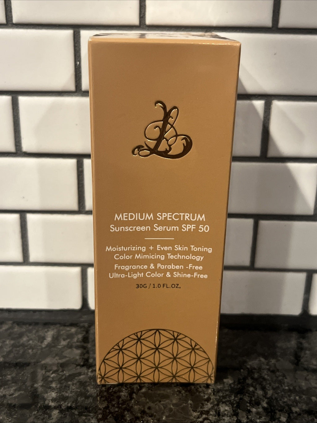 SPF 50 Sunscreen Serum - Medium Spectrum, Hydrating, 1oz
