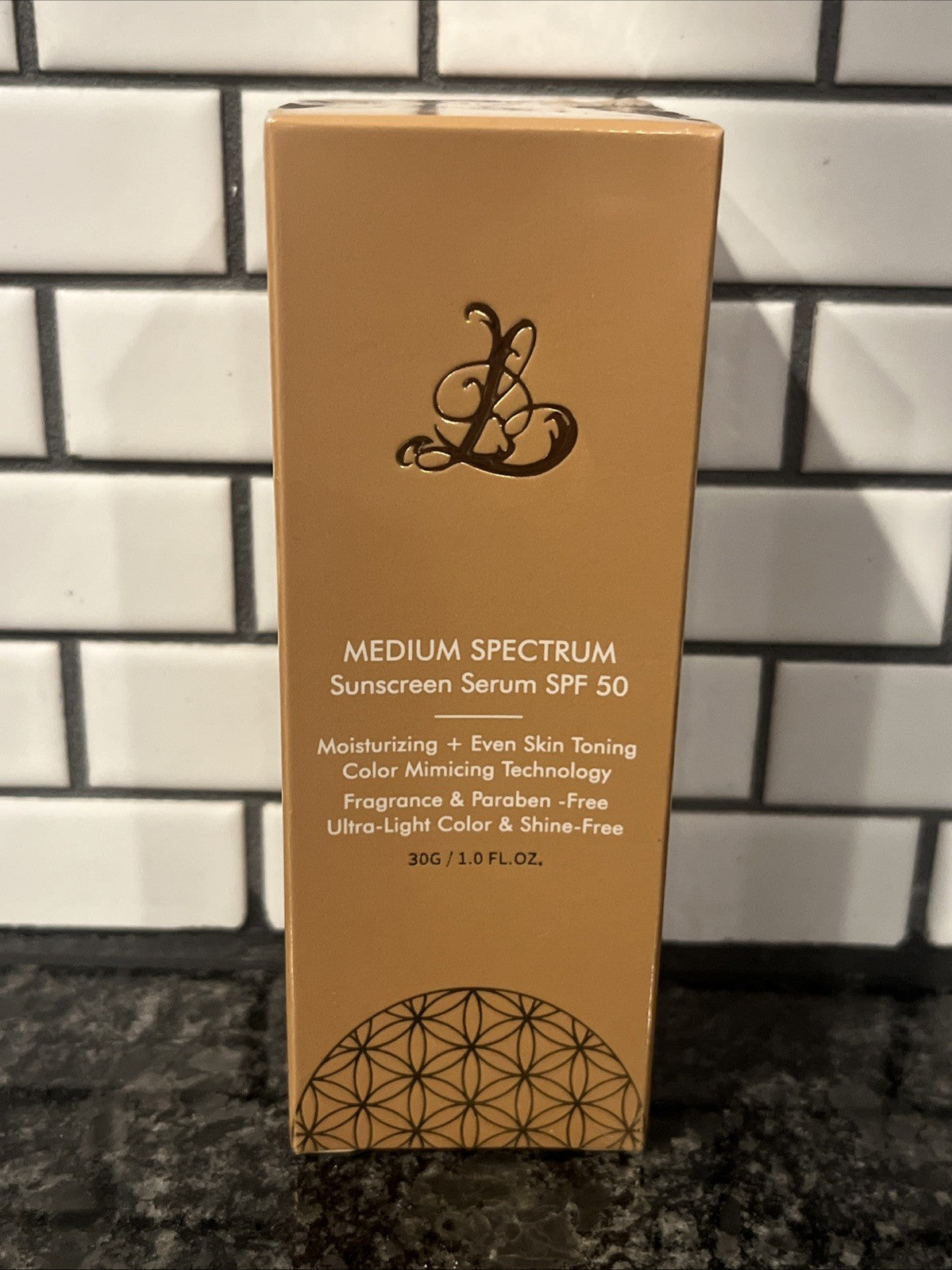 SPF 50 Sunscreen Serum - Medium Spectrum, Hydrating, 1oz