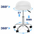 Adjustable Swivel Stool with 5 Wheels for Spa, Salon, Massage & Beauty