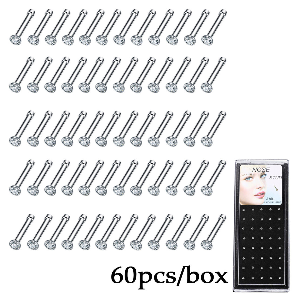 Ear Piercing Tool Kit with Gun, 161pcs Set for Salon and Home Use