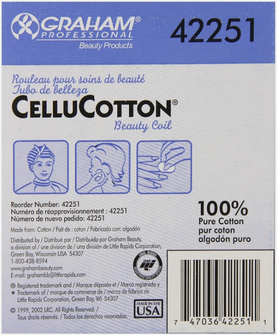 Cotton Coil for Skin Care Facial & Manicure - 40 Feet