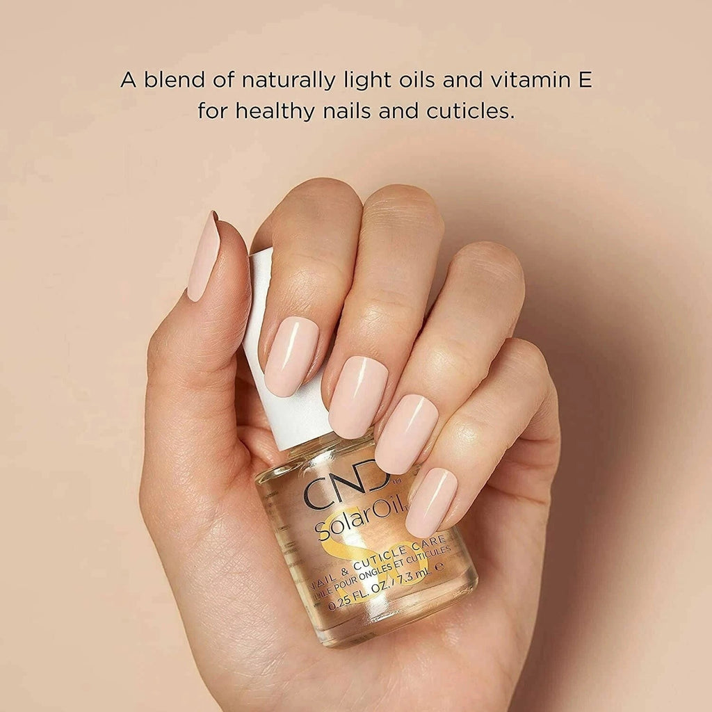 Cuticle Oil Nail Treatment - Solar Oil for Nail & Cuticle Care, 0.5 oz, Pack of 2