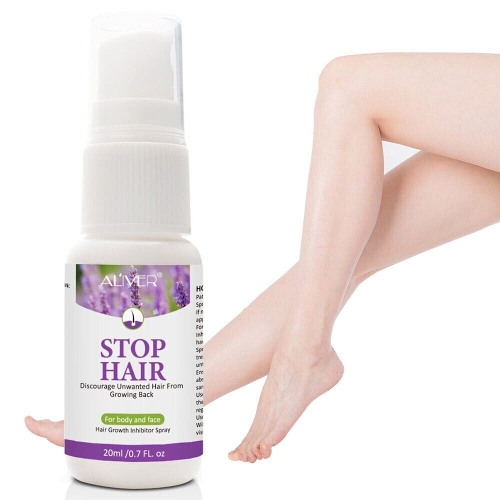 Natural Hair Growth Inhibitor Spray for Face & Body - Painless & Long-Lasting