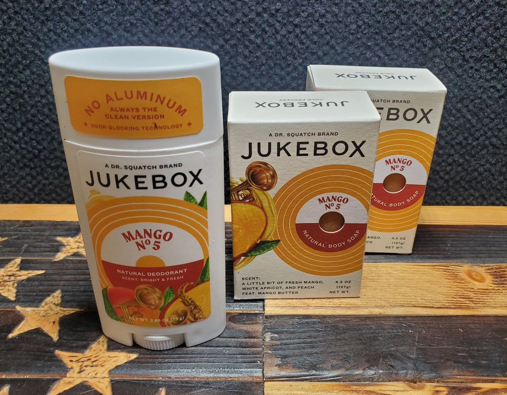 Jukebox Mango No. 5 Body Soap & Deodorant Set – Natural Fragrance for Women