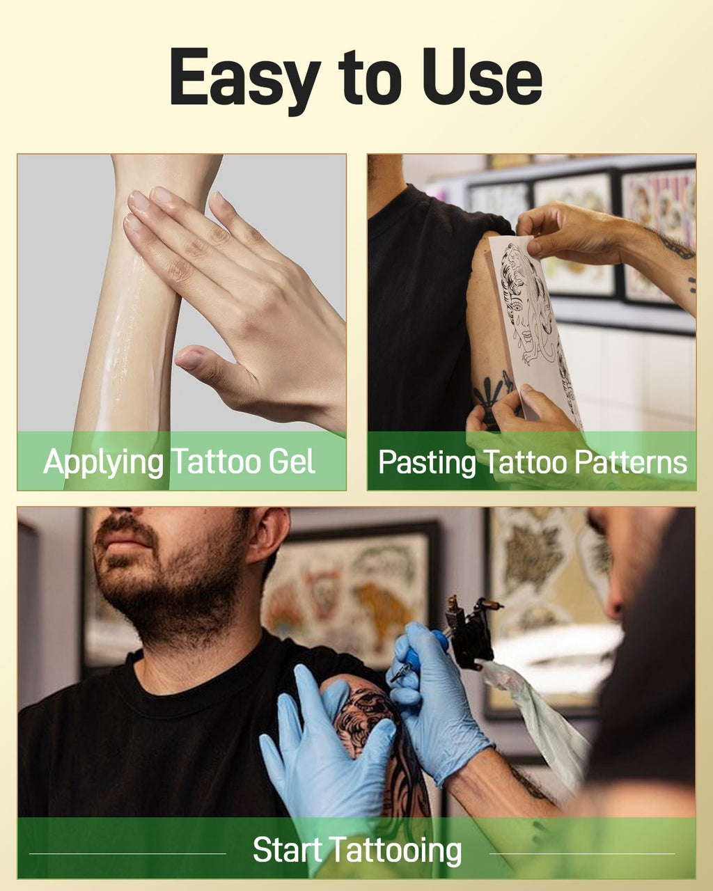 Wireless A4 Tattoo Stencil Printer—Thermal Transfer Paper Print, 1200mAh