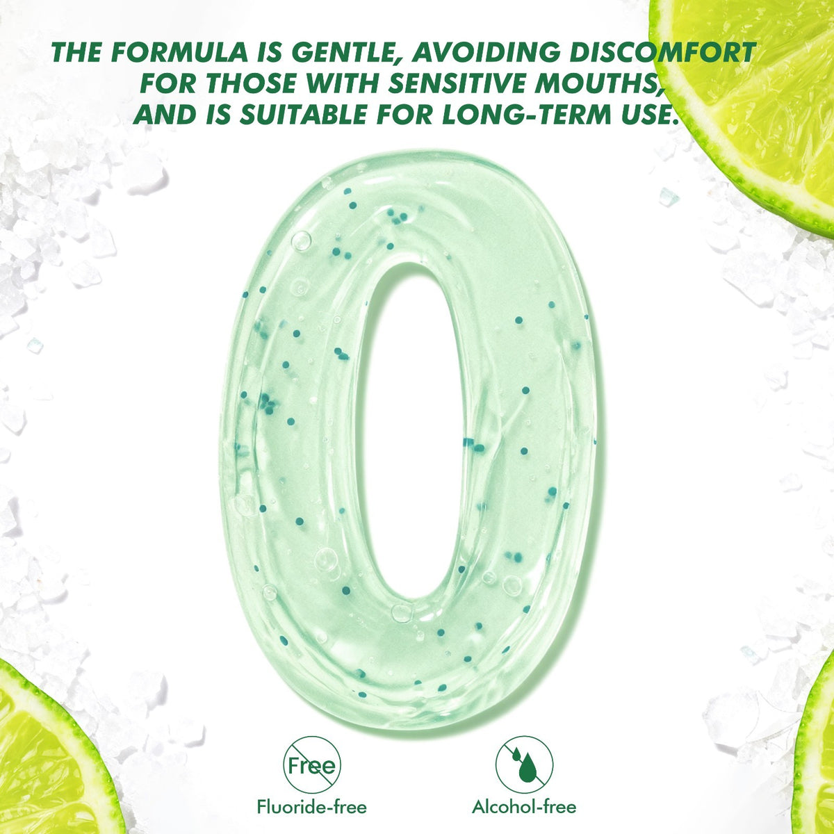 Fresh Breath Toothpaste with Sea Salt & Lime Flavor - 130g