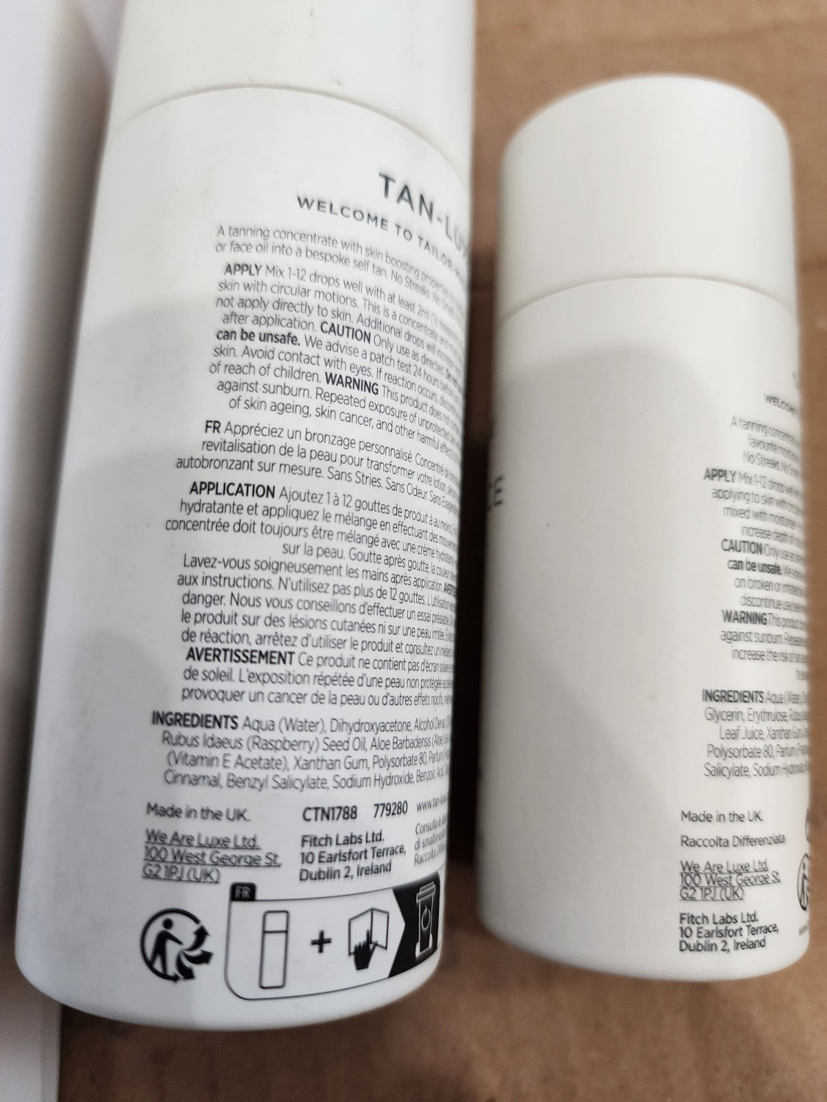 Self-Tan Drops Set with Airbrush Mister - Medium & Light/Medium Shades