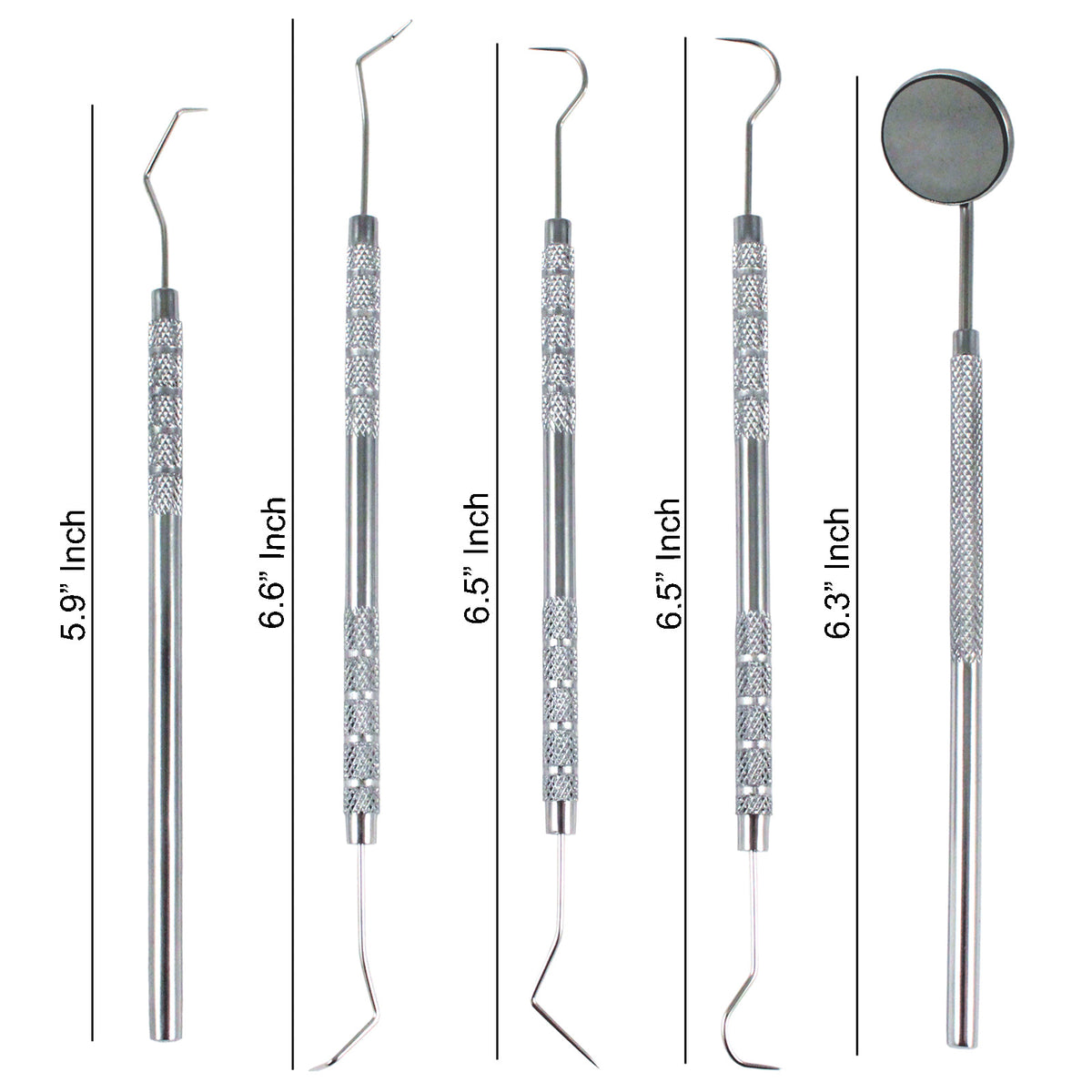 Dental Tooth Cleaning Kit with Scraper Picks for Plaque & Tartar Removal