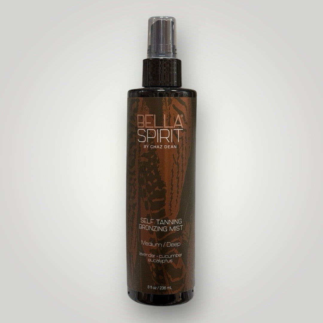 Self Tanning Bronzing Mist Medium Deep 8 oz with Pump - Gradual Sunless Tan