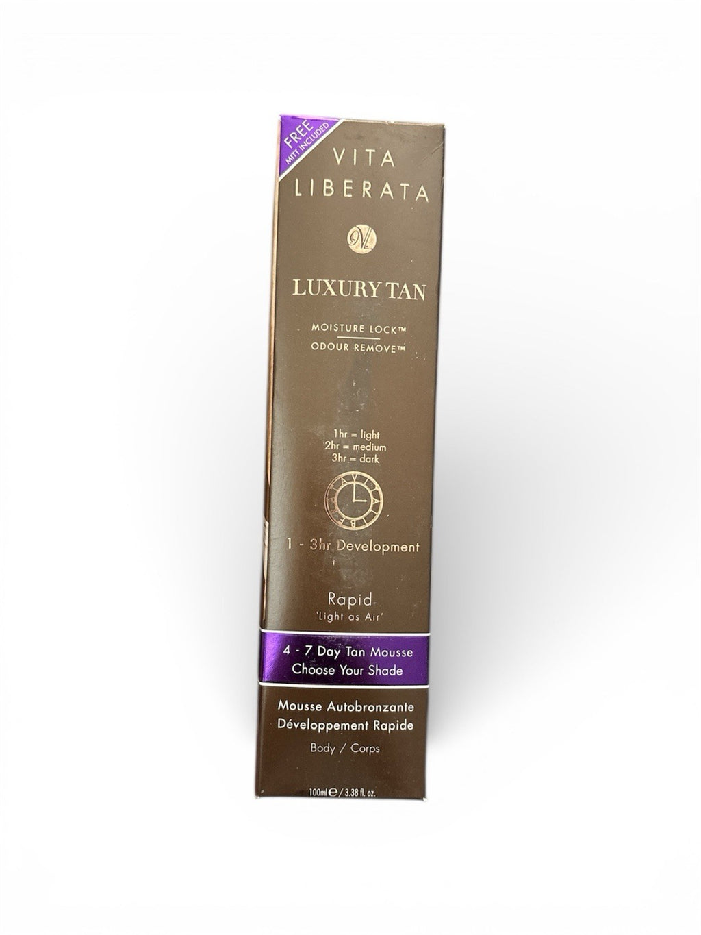 Vita Liberata Luxury Self Tanner Mousse - 4-7 Day Tan, Multiple Shades 3.38 oz