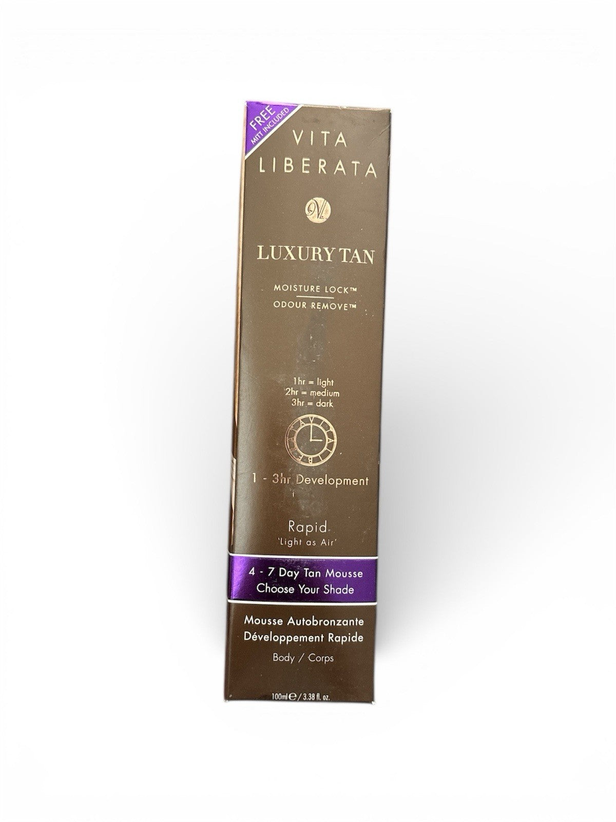 Vita Liberata Luxury Self Tanner Mousse - 4-7 Day Tan, Multiple Shades 3.38 oz