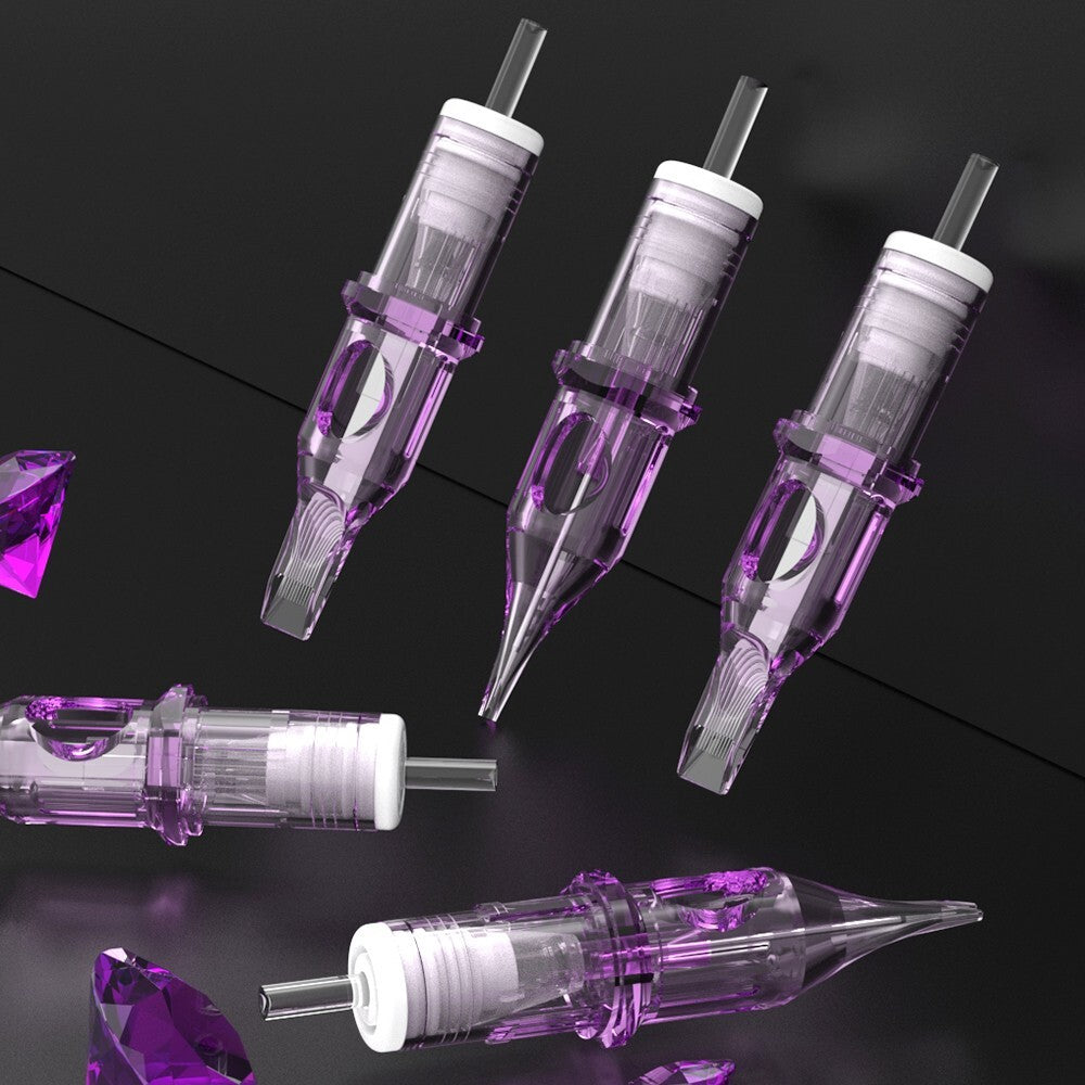 Wireless Rotary Tattoo Pen Kit with 20 Cartridges, 1300mAh Battery