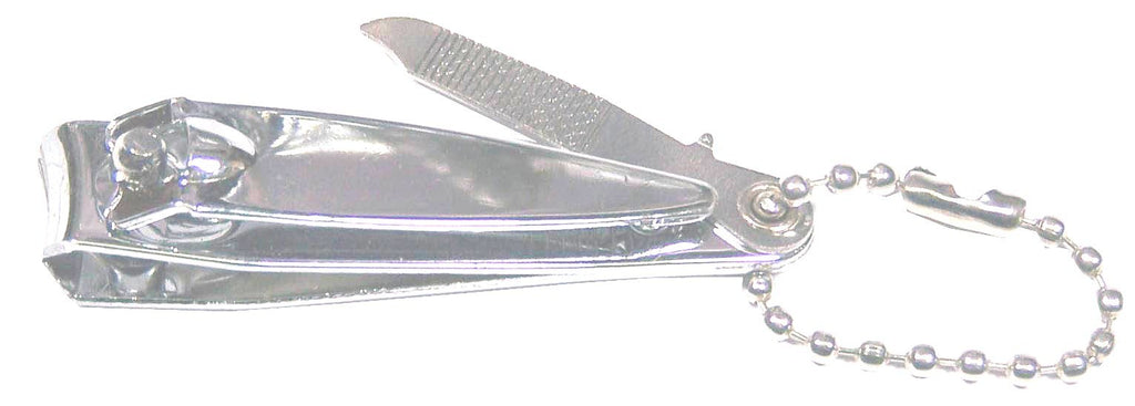 Wholesale Nail Clipper Set with File & Chain - Multiple Quantities Available