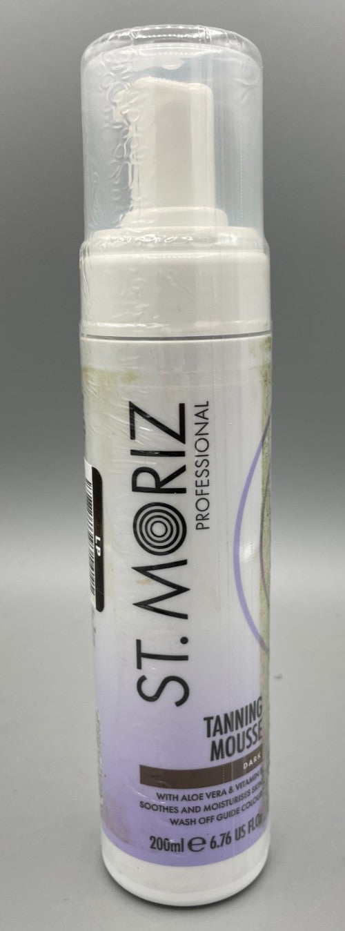 Dark Sunless Self Tanner Mousse - Fast Instant Tanning for Face & Body