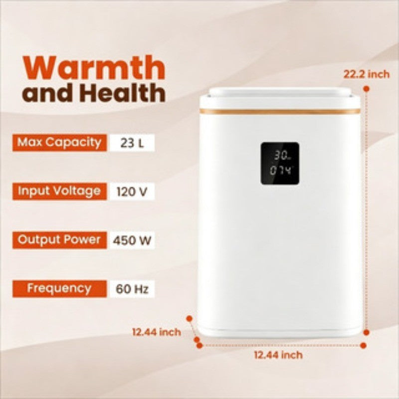 Electric Towel Warmer - Wall-Mounted Bathroom Heater for Towels