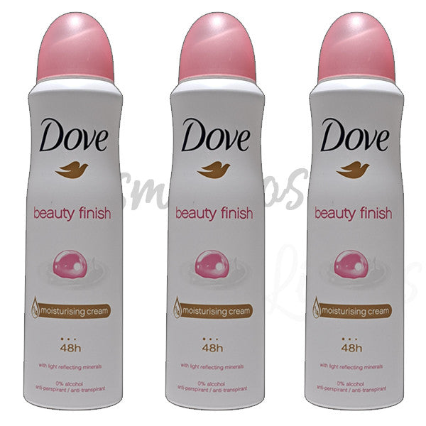 Dove Beauty Finish Antiperspirant Deodorant Spray for Women 150ml, 48H Protection