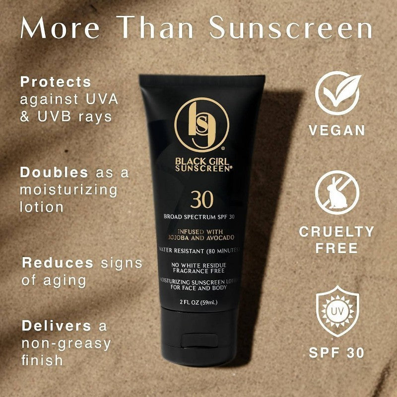 Broad Spectrum SPF 30 Sunscreen Lotion with Jojoba Oil - 3 fl oz 2-Pack