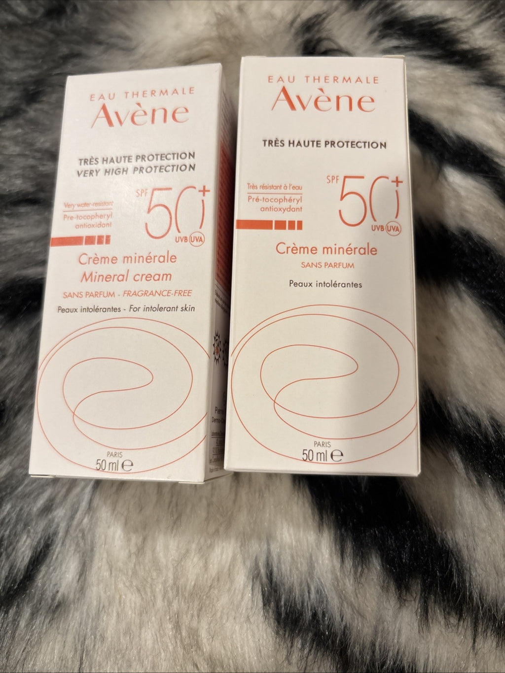 Avene SPF50+ Mineral Sunscreen Lightly Tinted 50ml - High Protection, Broad Spectrum