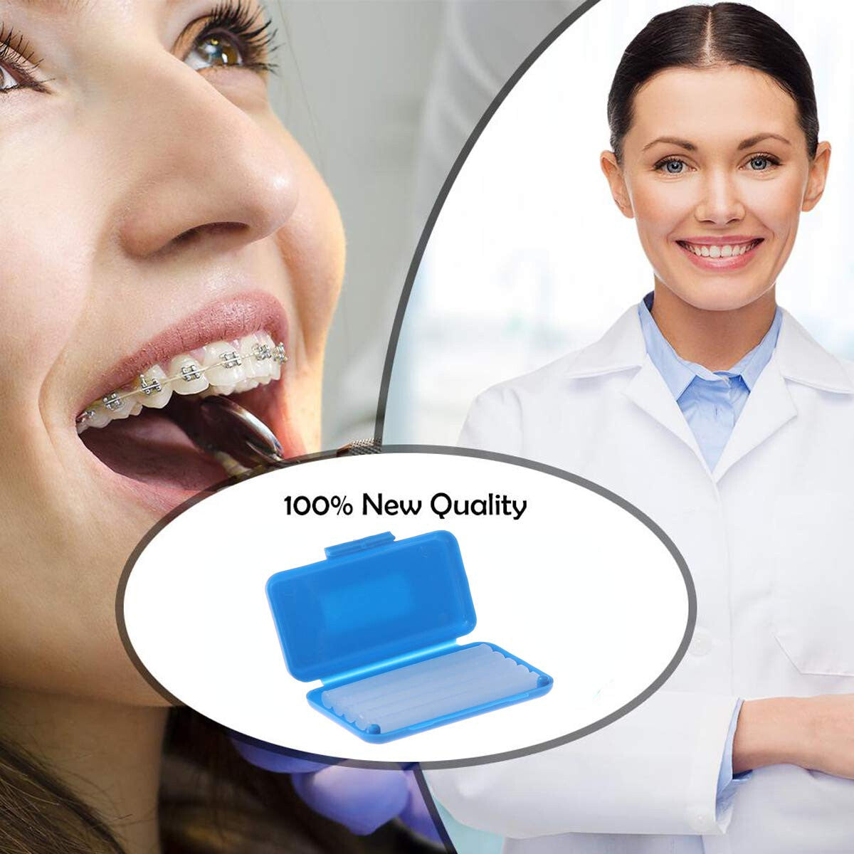 Orthodontic Braces Cleaning Kit with Toothbrushes, Floss & Accessories - 36 Pack