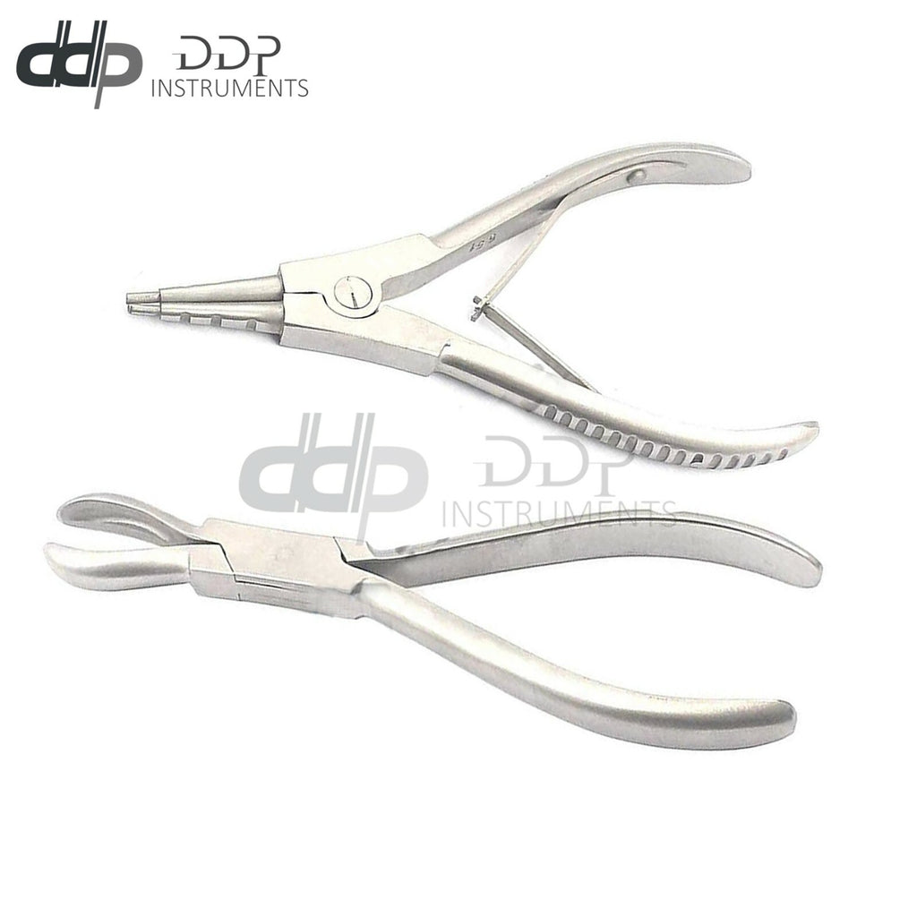 Stainless Steel Pliers Tool Set – 2 Ring Opening & Large Ring Closing Pliers