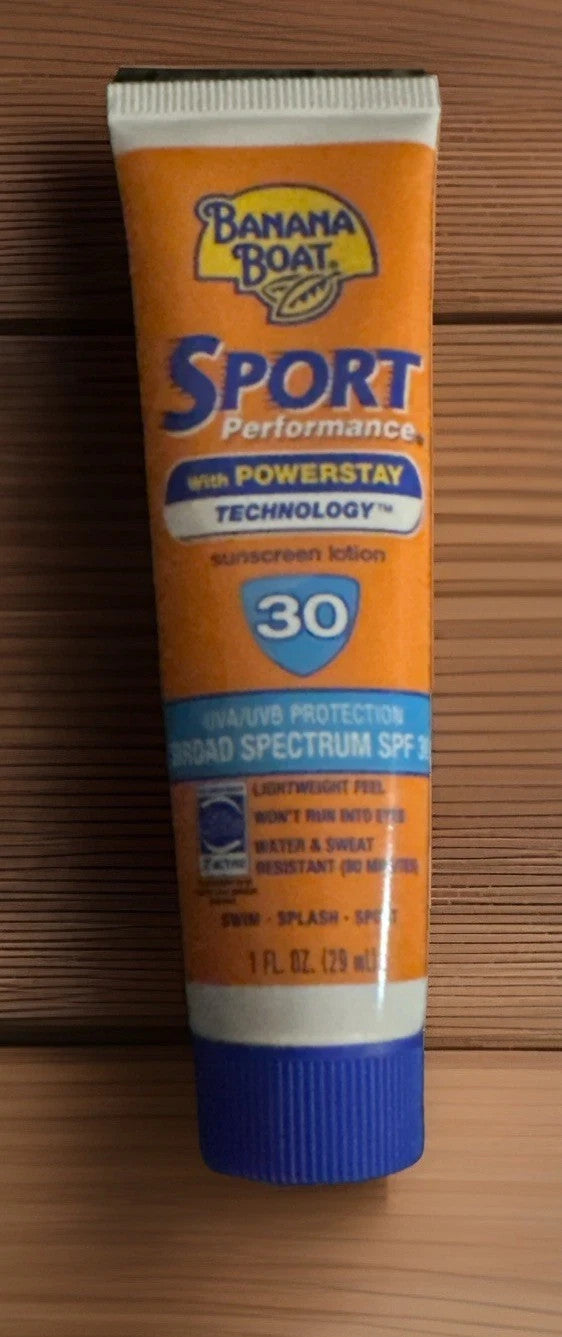 Water Resistant Sunscreen SPF 30 for Outdoor & Sports Protection