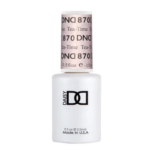 DND DC Gel Polish Tea Time UV/LED Nail Polish - Long-Lasting Glossy Finish