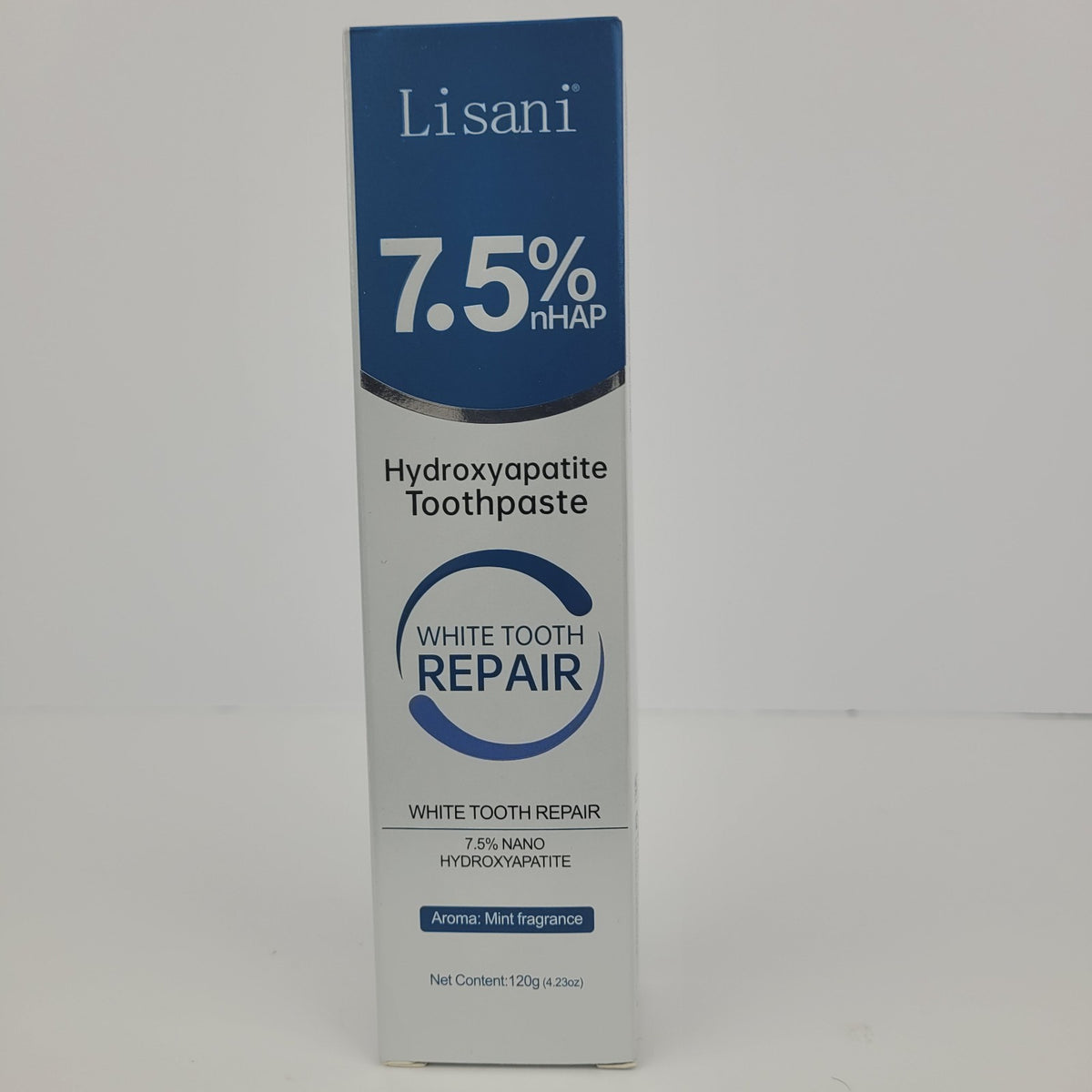 Nano Hydroxyapatite Toothpaste for Whitening and Repair 4.2oz Mint Flavor