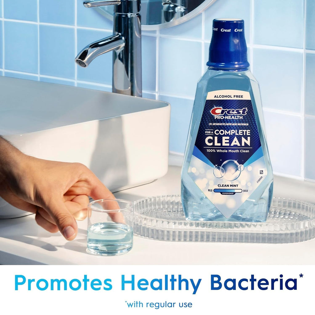 Crest ProHealth Multi-Protection Mouthwash with Clean Mint 1L