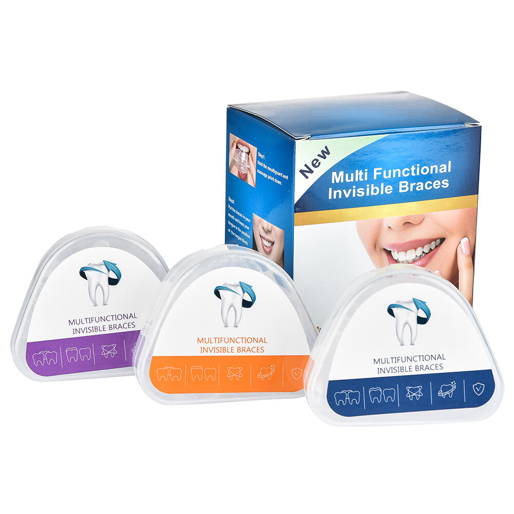 Adult Teeth Aligners Orthodontic Braces Trainer for Dental Alignment - 3-Stage Set