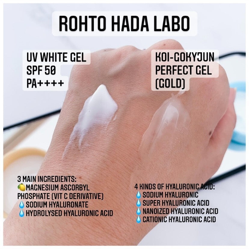 Hada Labo UV White Gel SPF 50+ PA++++ Moisturizer & Sun Protection 90g