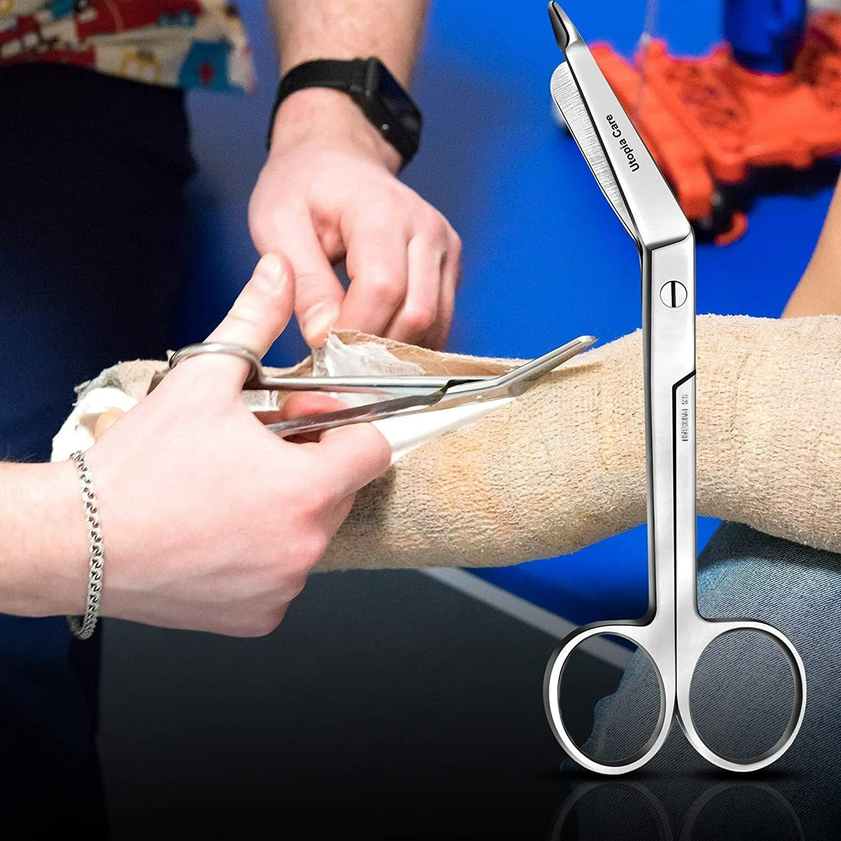 Medical Scissors, Stainless Steel Bandage and Nursing Shears - 5.5 Inch