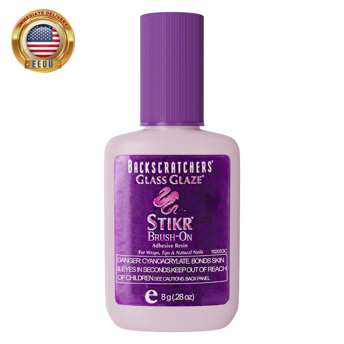 Strong Adhesive Resin for Nail Wraps & Extensions - 8G Nail Glue