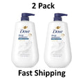Deep Moisture Body Wash with Pump - Long-Lasting Hydration 2 Pack