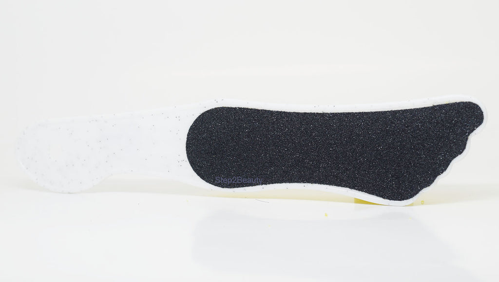 Double Sided Foot File Callus Remover Set - Assorted Colors, Pack of 2
