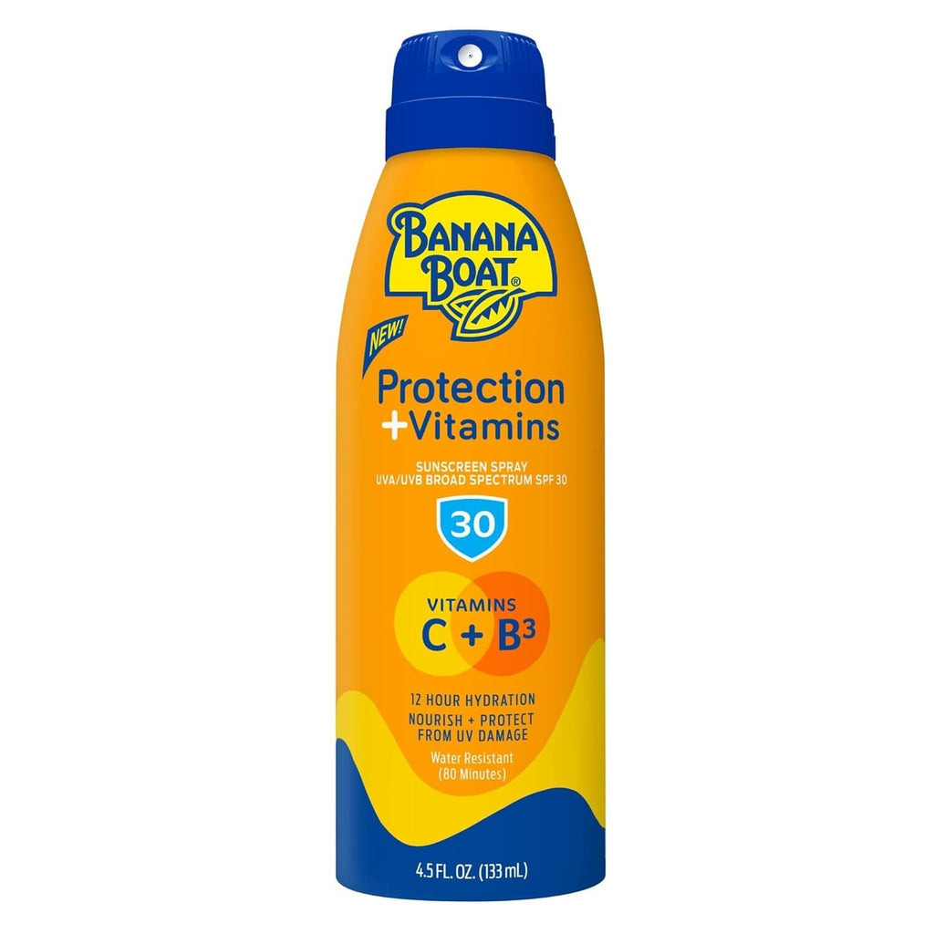 SPF 30 Sunscreen Spray with Vitamins C & B3 - 4.5 oz Sun Protection