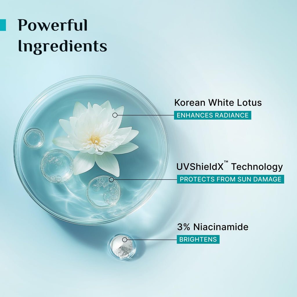 Pilgrim White Lotus Tinted Sunscreen SPF 50+ PA++++ - 50ml