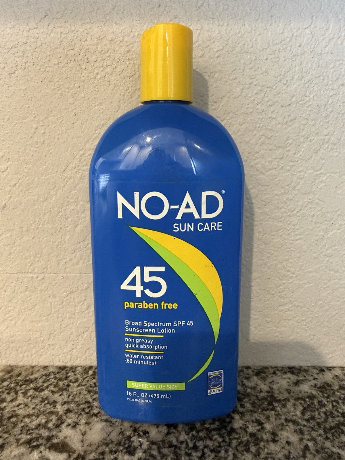 Sunscreen Lotion SPF 45 - 16 Fl Oz Sun Protection for Skin